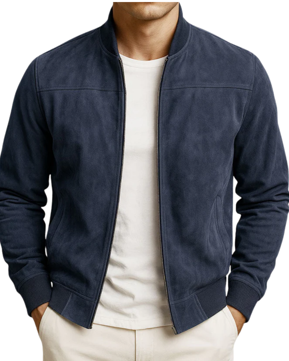 Elegant Suede Jakke