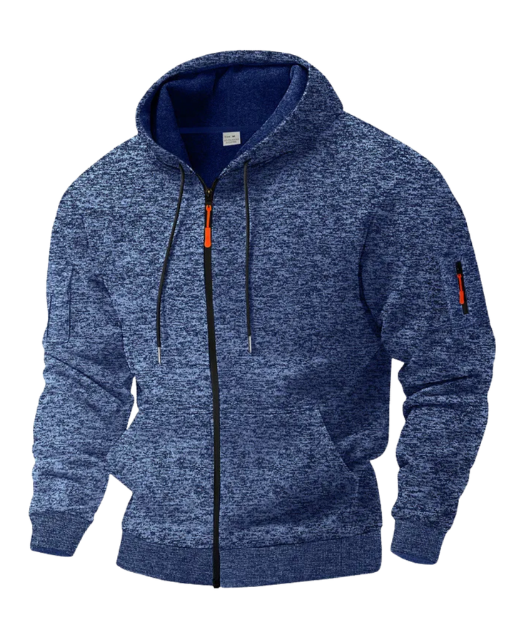 Stilfuld fleecejakke