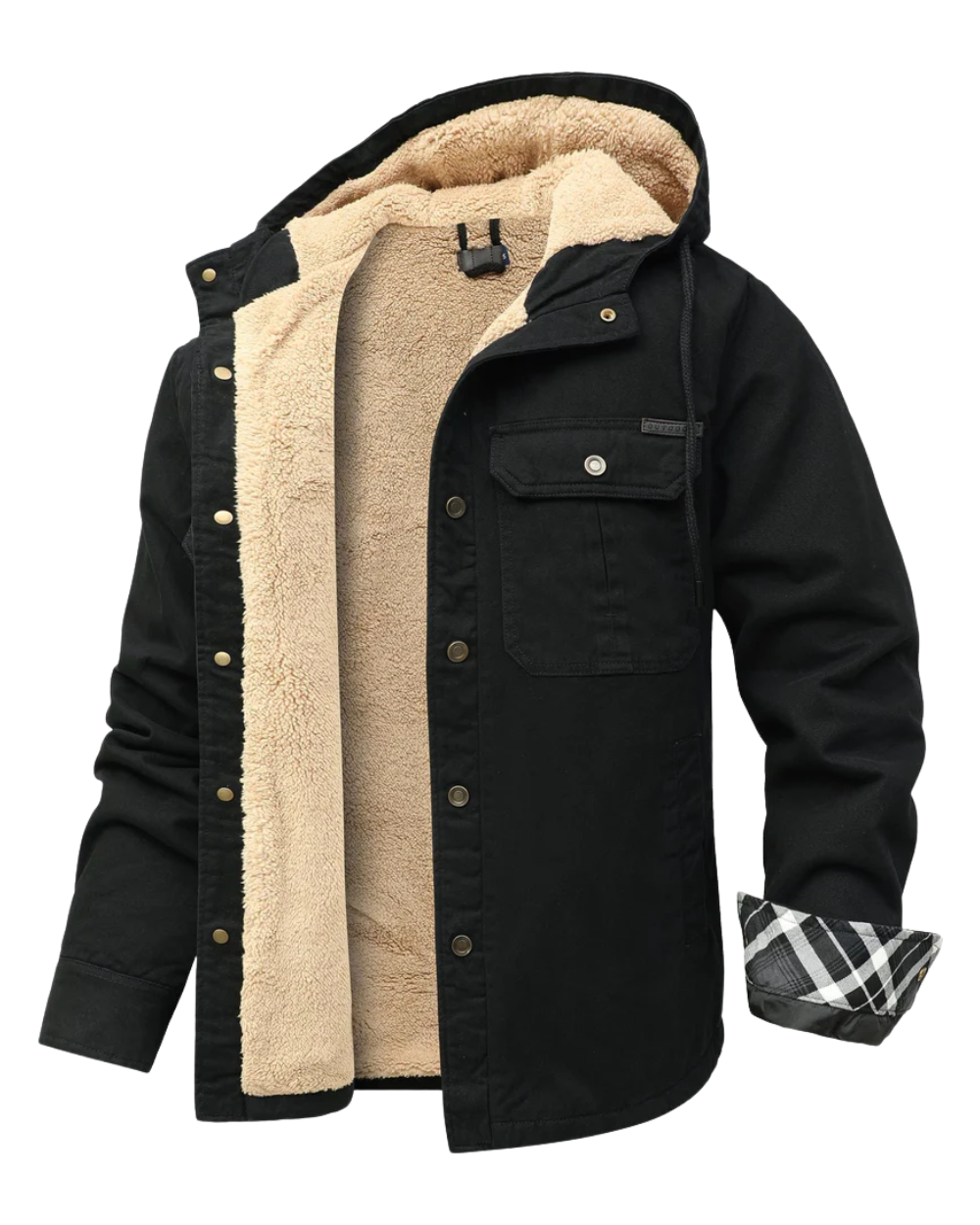 Elegant Fleece Jakke